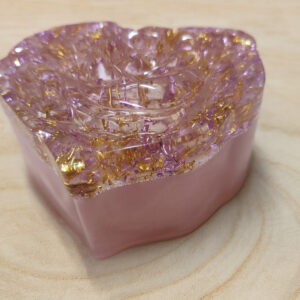 Boîte à bijoux coeur